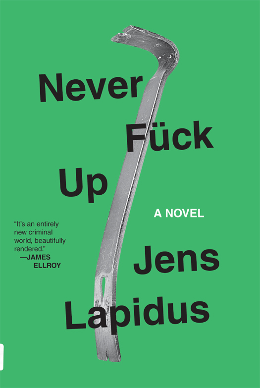 Never Fuck Up: A Novel by Jens Lapidus