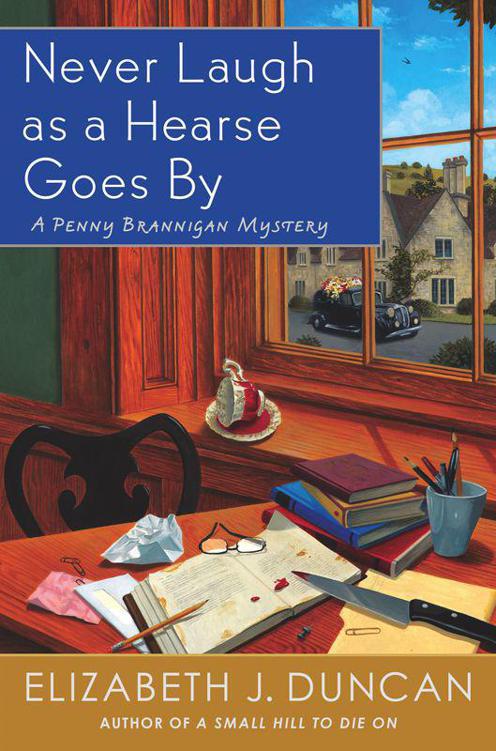 Never Laugh as a Hearse Goes By: A Penny Brannigan Mystery by Elizabeth J. Duncan