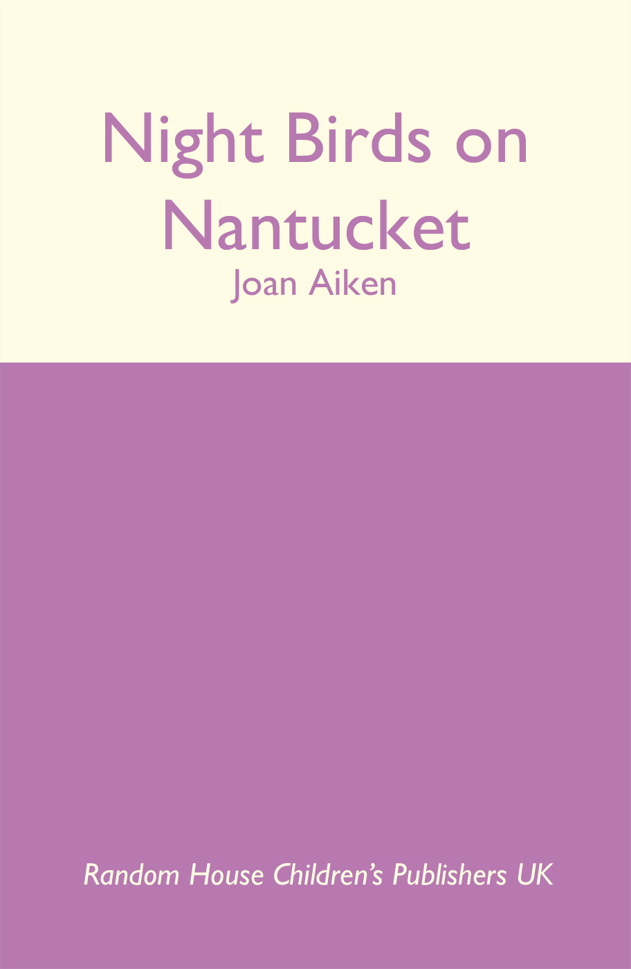 Night Birds On Nantucket (2004)