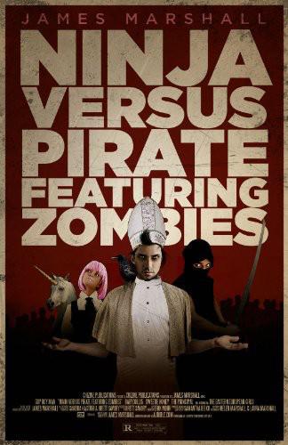 Ninja Versus Pirate Featuring Zombies by James Marshall