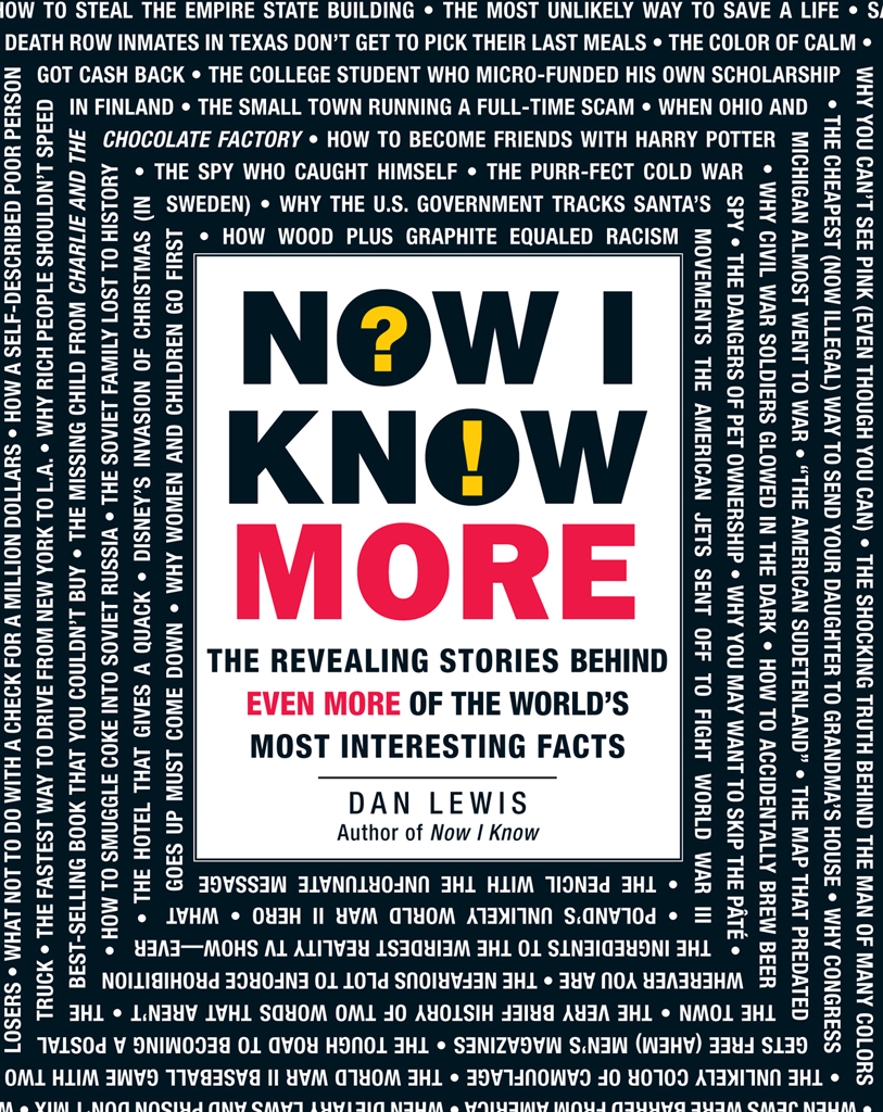 Now I Know More by Lewis, Dan