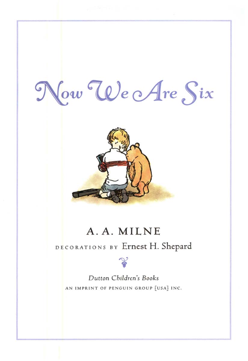 Now We Are Six (1955) by A. A. Milne