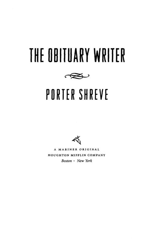 Obituary Writer (9780547691732)