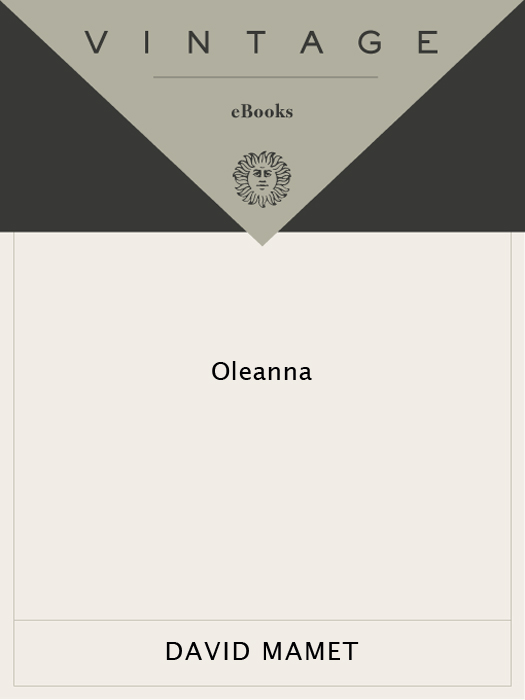 Oleanna: A Play by David Mamet