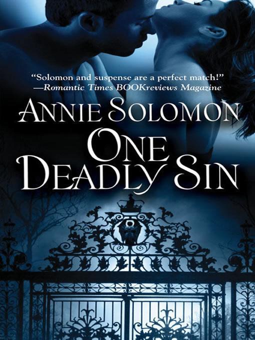 One Deadly Sin by Solomon, Annie