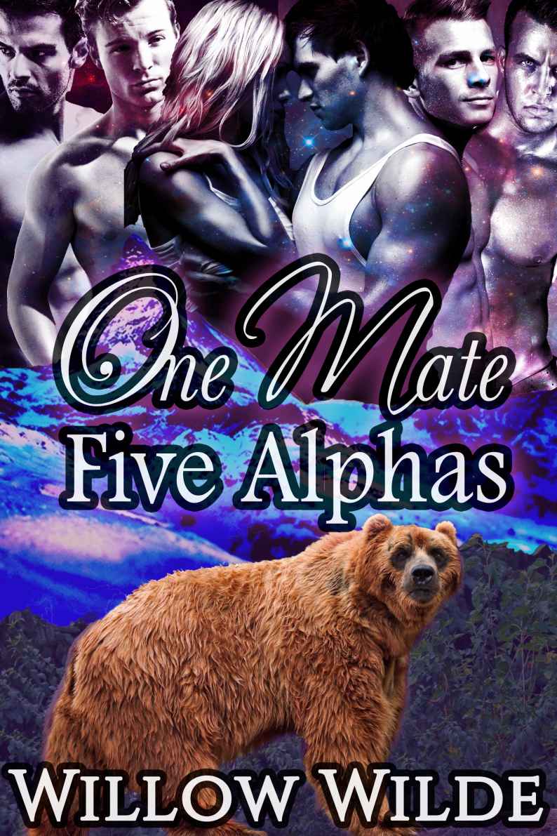 One Mate Five Alphas (Werebear Shifter FMMMMM Menage Steamy Romance) by Willow Wilde