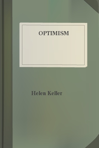 Optimism by Helen Keller