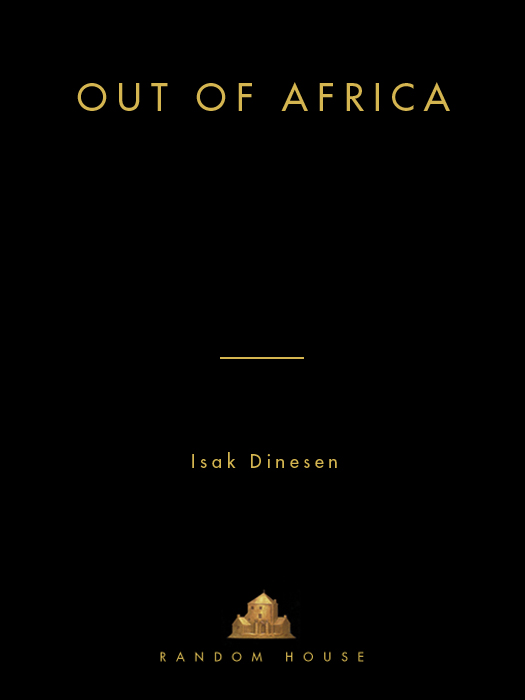 Out of Africa (2011) by Isak Dinesen