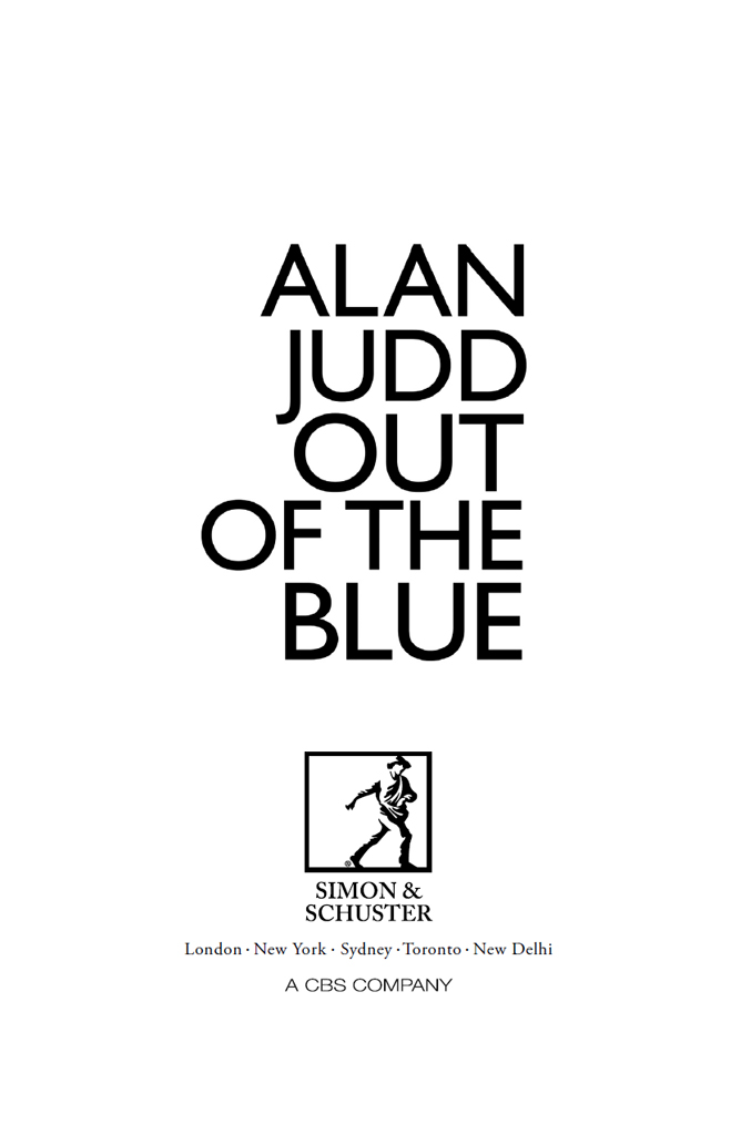 Out of the Blue by Alan Judd