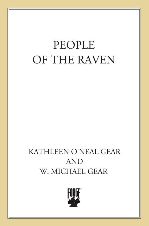 People of the Raven (North America's Forgotten Past) by Gear, W. Michael