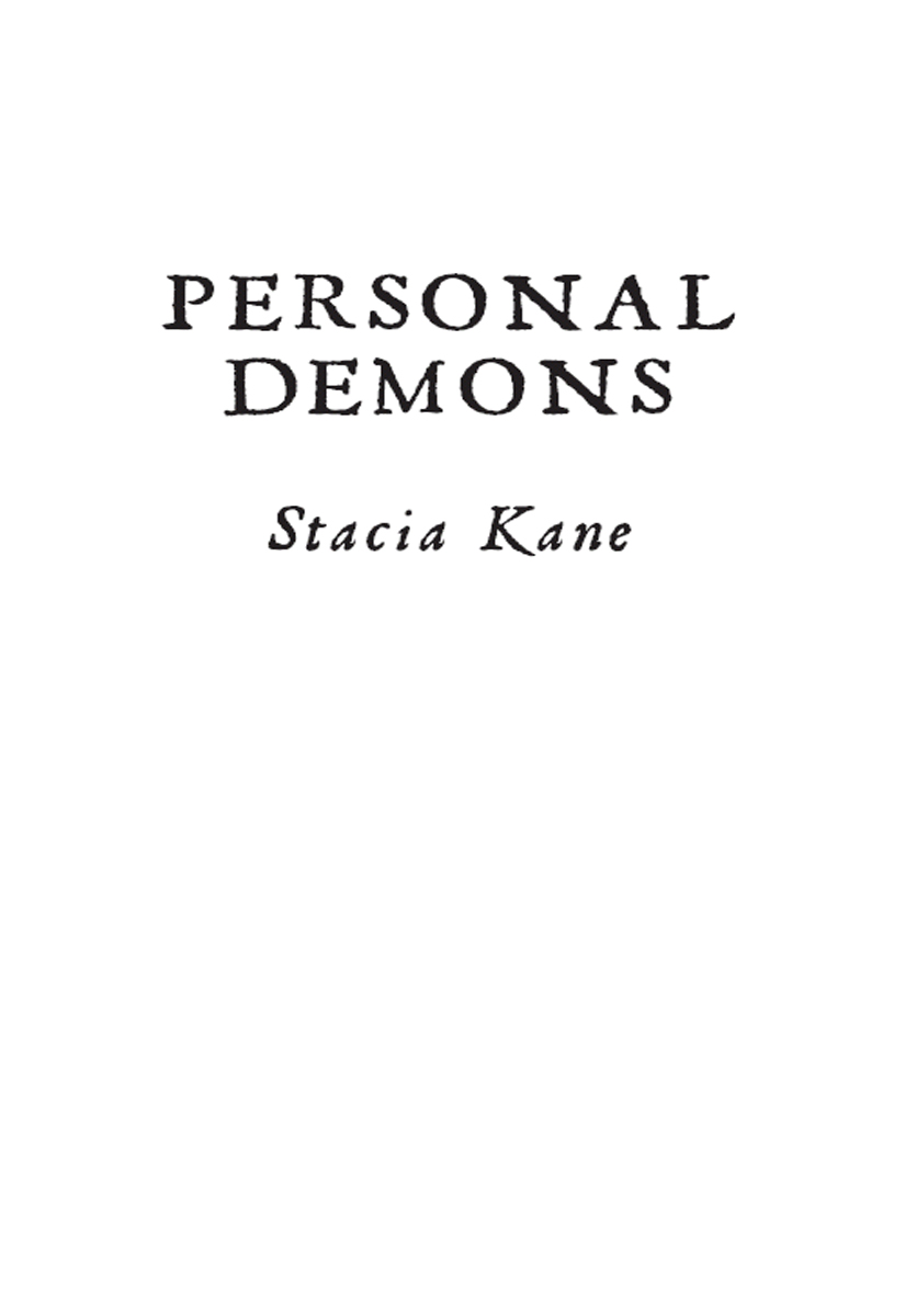 Personal Demons (2008) by Stacia Kane