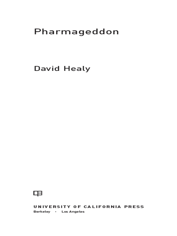 Pharmageddon by David Healy