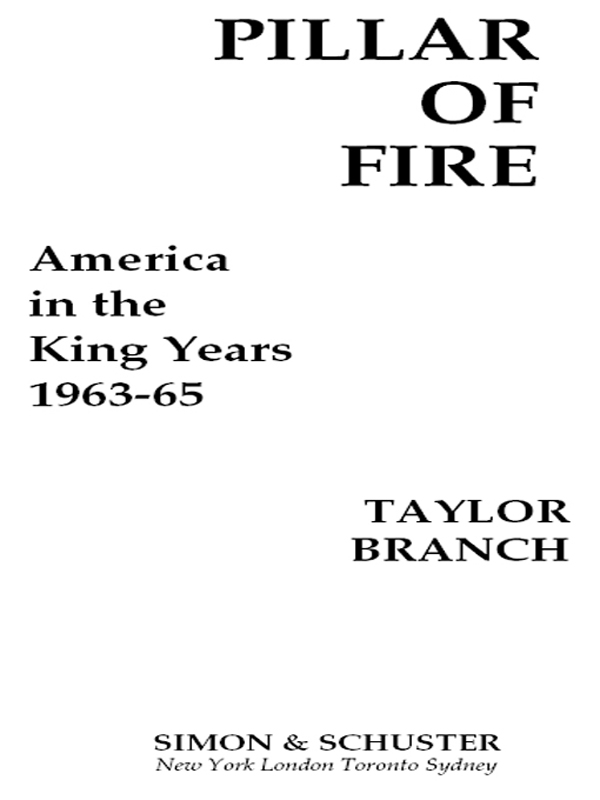 Pillar of Fire (1998) by Taylor Branch