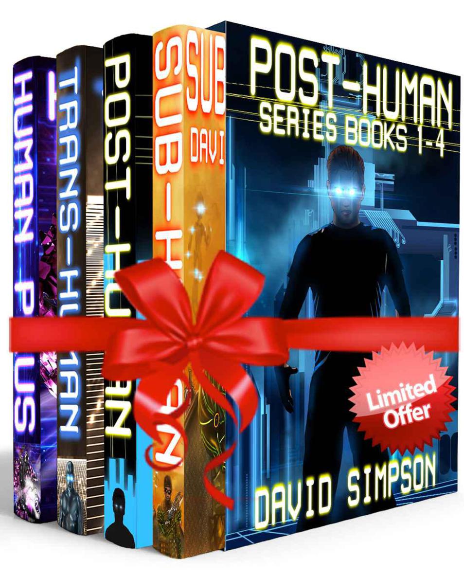 Post-Human Series Books 1-4 by David  Simpson