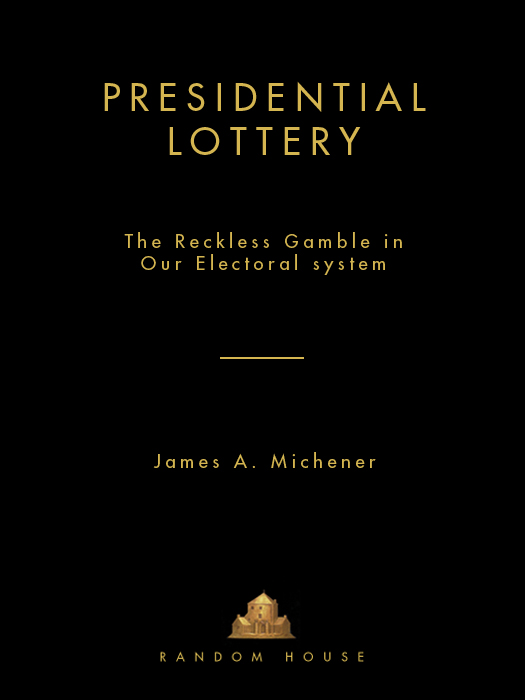 Presidential Lottery (2014) by James A. Michener