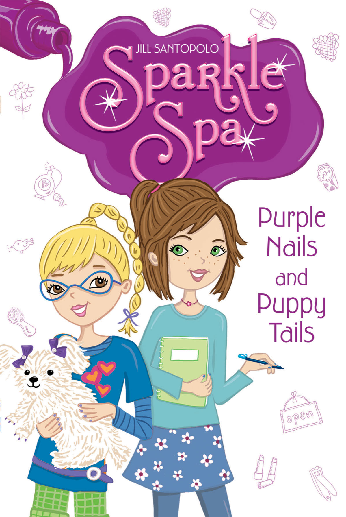Purple Nails and Puppy Tails by Jill Santopolo