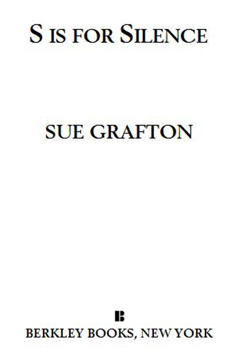 "S" is for Silence by Sue Grafton