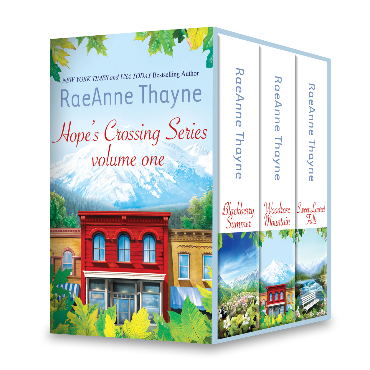 RaeAnne Thayne Hope's Crossings Series Volume One: Blackberry Summer\Woodrose Mountain\Sweet Laurel Falls (2011) by RaeAnne Thayne