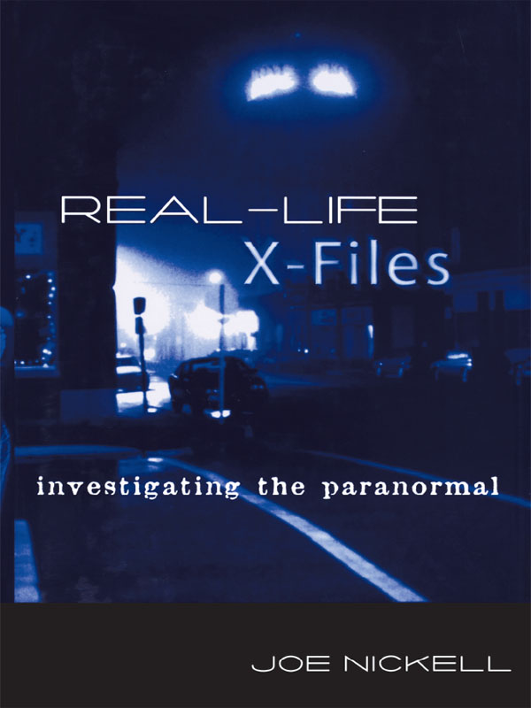 Real-Life X-Files by Joe Nickell