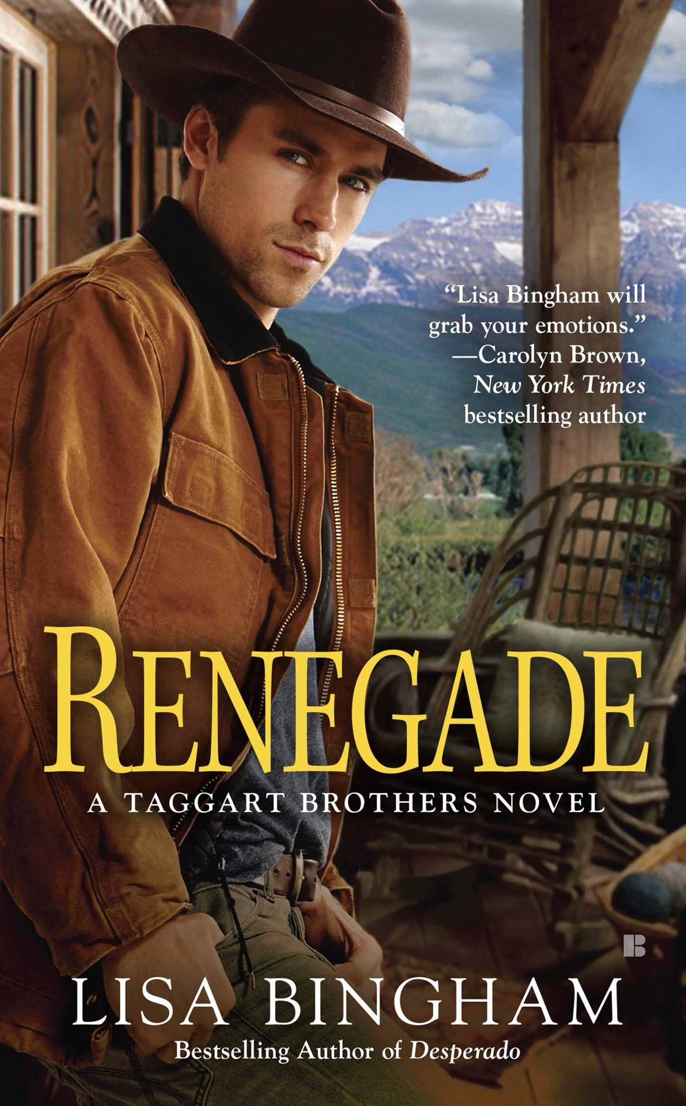 Renegade: A Taggart Brothers Novel by Lisa Bingham