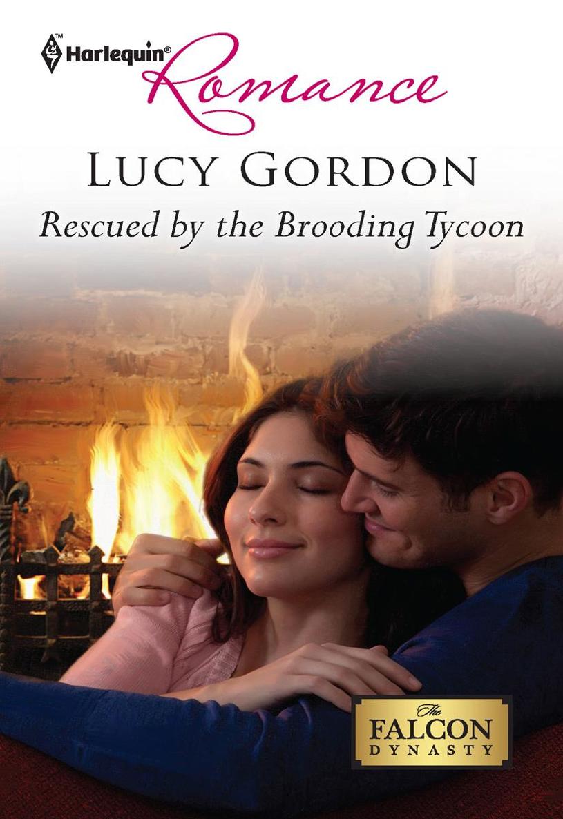 Rescued by the Brooding Tycoon by LUCY GORDON,