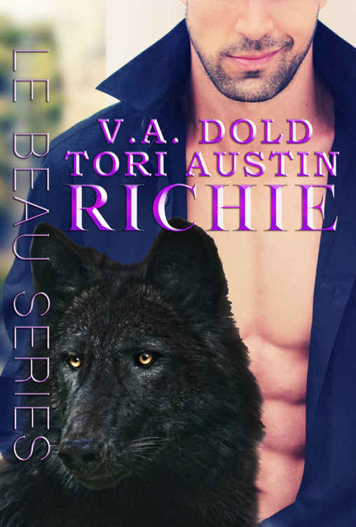 RICHIE: New Orleans Wolf Shifters with plus sized BBW for mates (Le Beau Series Book 6) by V.A. Dold