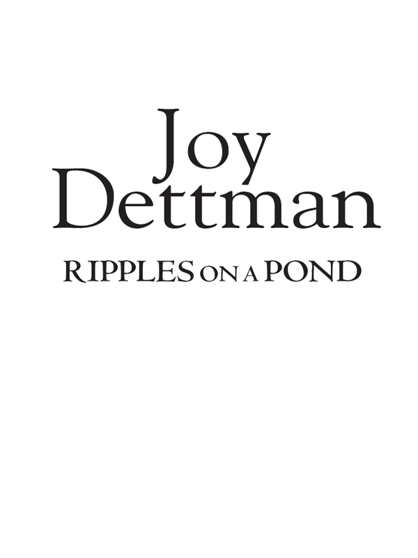 Ripples on a Pond (2013) by Joy Dettman