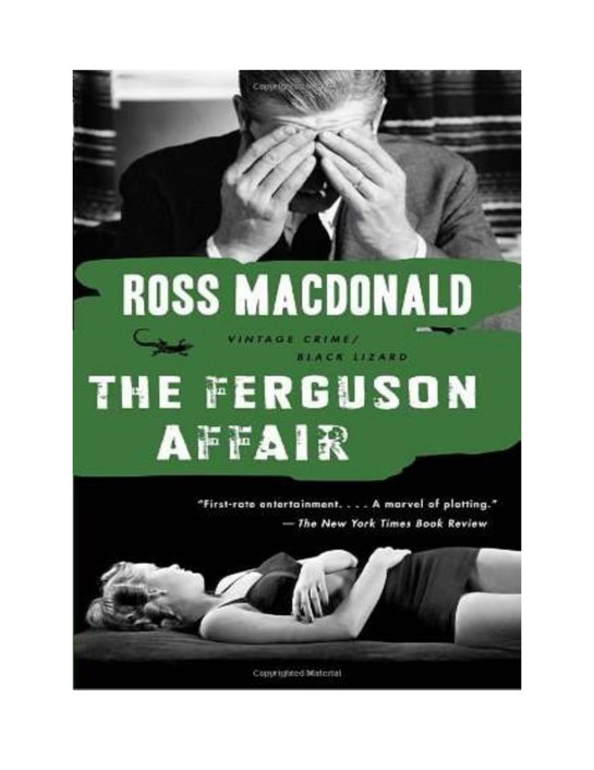 Ross Macdonald - 1960 - The Ferguson Affair