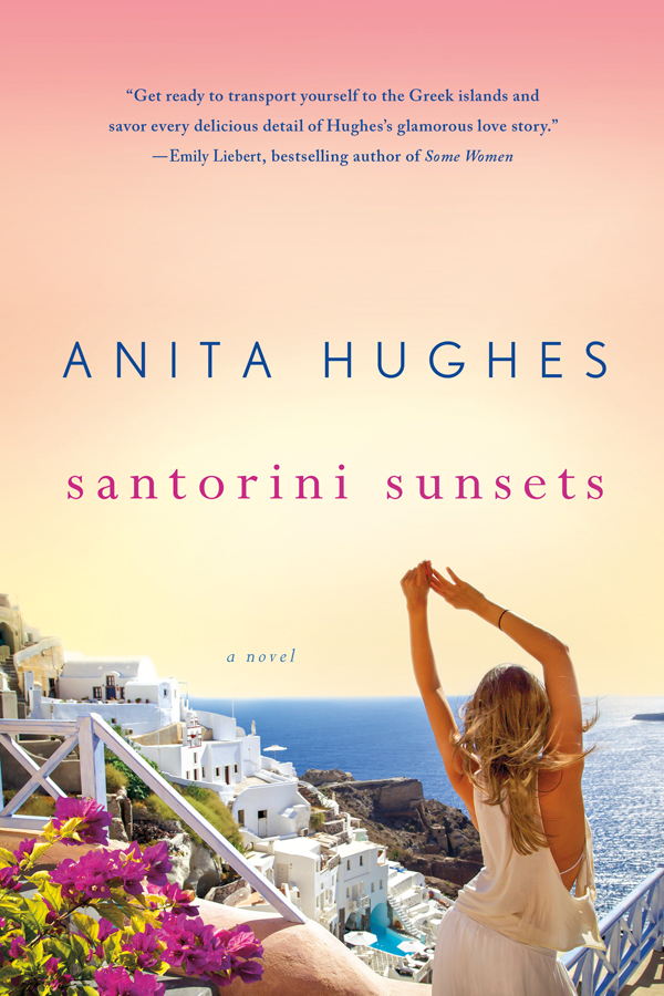 Santorini Sunsets by Anita Hughes