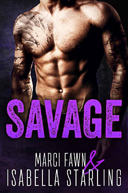 Savage: A Bad Boy Fighter Romance by Isabella Starling