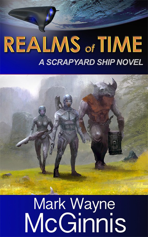 Scrapyard Ship 4 Realms of Time by Mark Wayne McGinnis