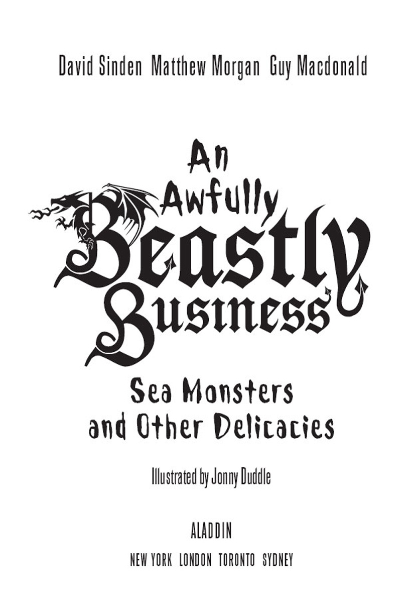 Sea Monsters and Other Delicacies (2008) by David Sinden