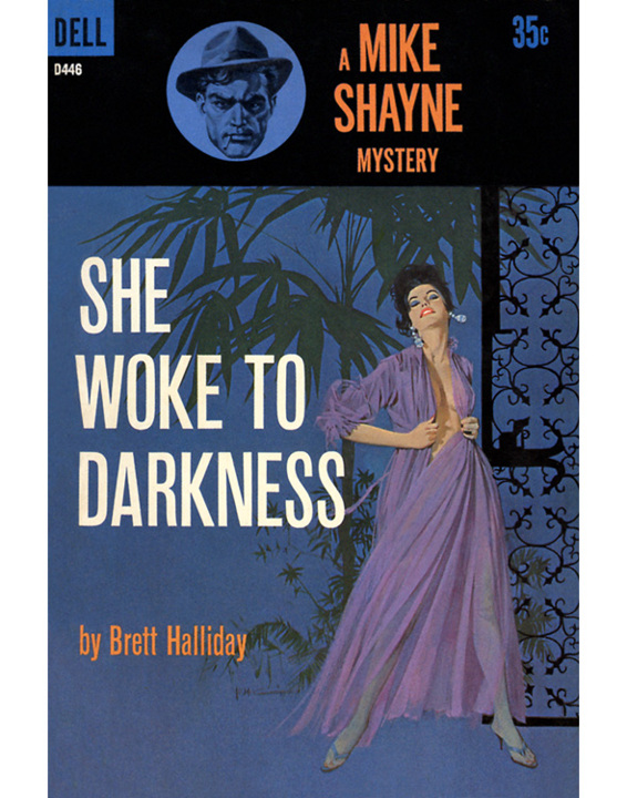 She Woke to Darkness by Brett Halliday