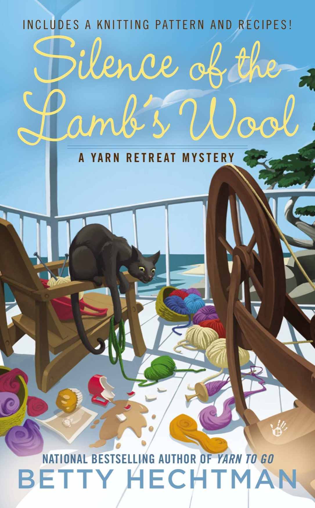 Silence of the Lamb's Wool (A Yarn Retreat Mystery) by Betty Hechtman
