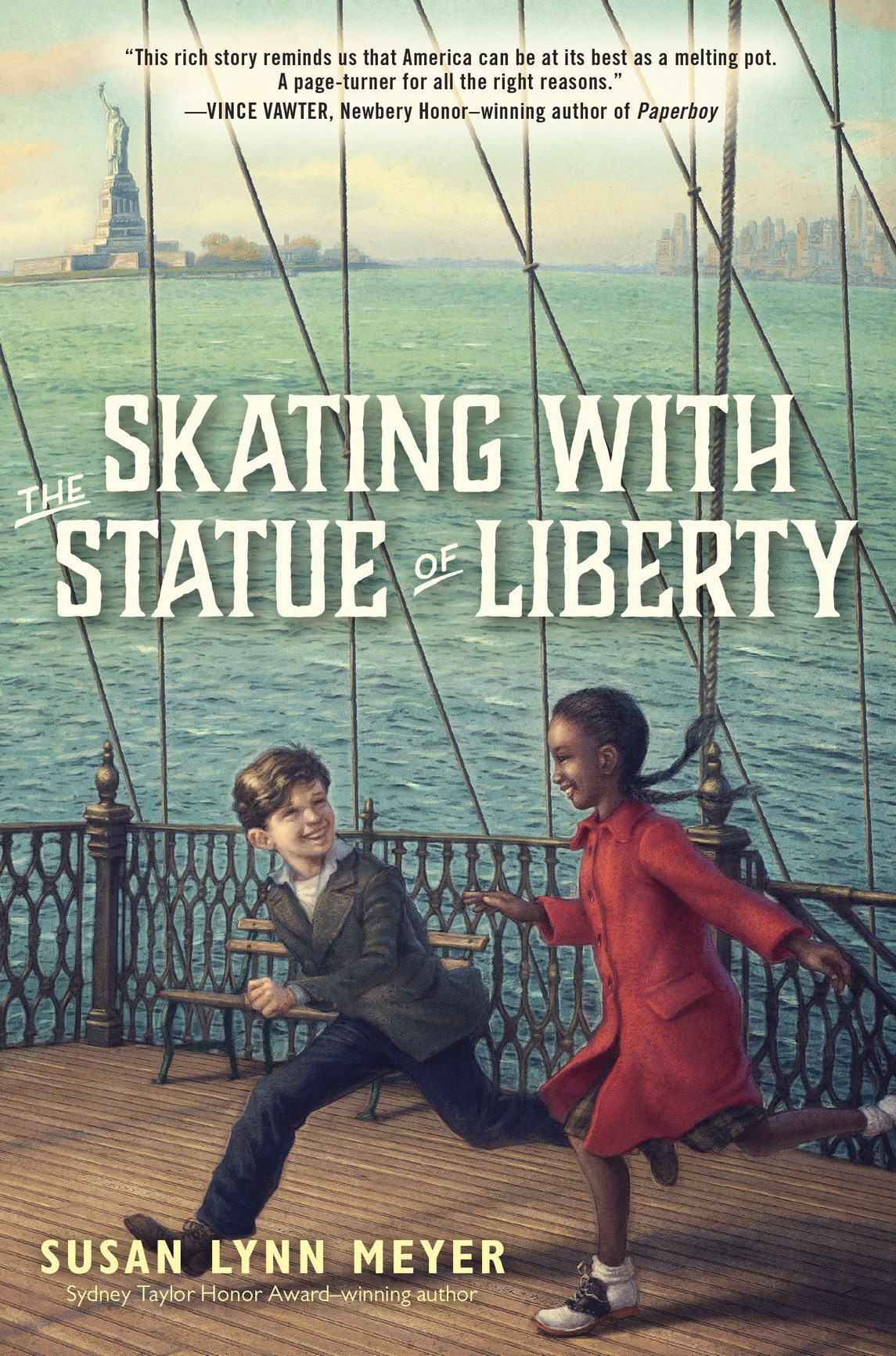 Skating with the Statue of Liberty (2016) by Susan Lynn Meyer