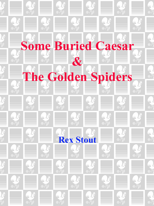 Some Buried Caesar (1953) by Rex Stout