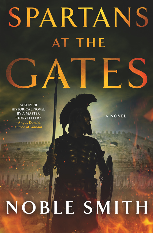 Spartans at the Gates by Noble Smith