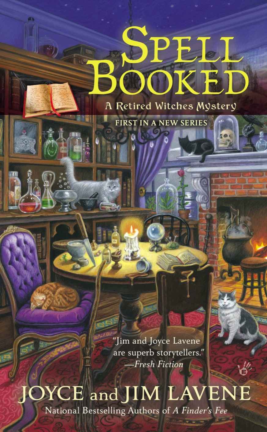 Spell Booked (Retired Witches Mysteries Series Book 1) by Joyce Lavene