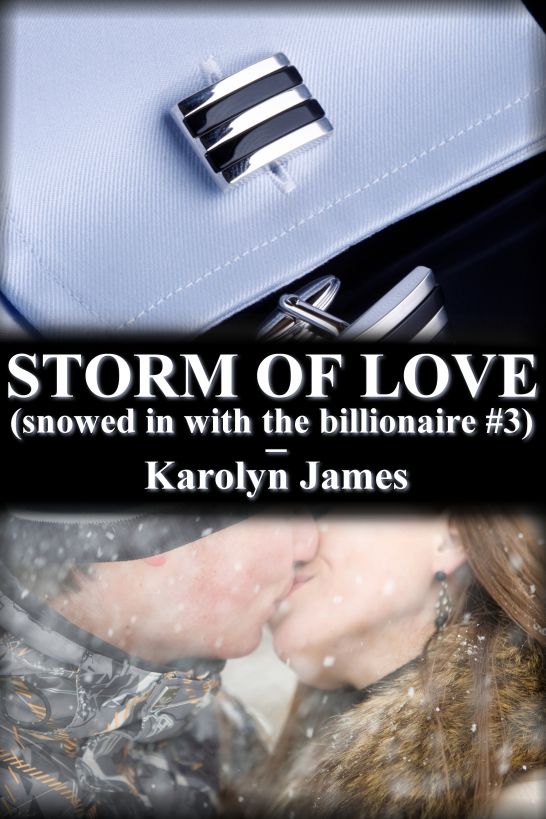 STORM OF LOVE (snowed in with the billionaire #3) (billionaire erotic romance)) by Karolyn James