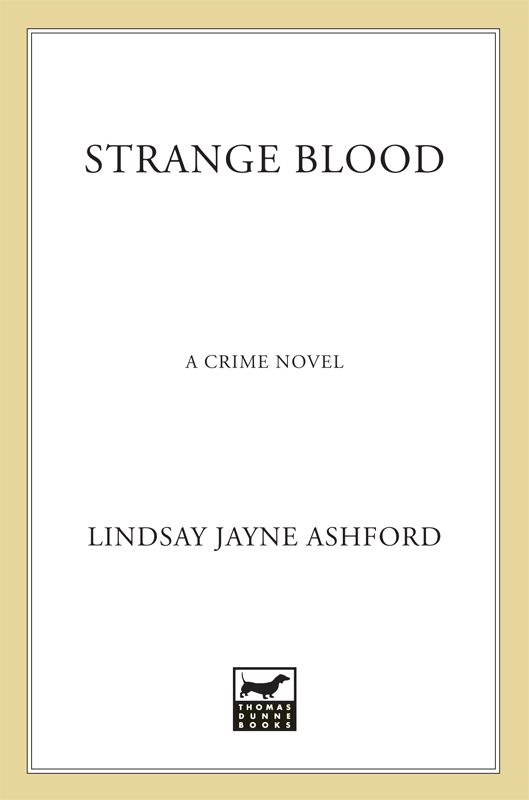 Strange Blood by Lindsay Jayne Ashford