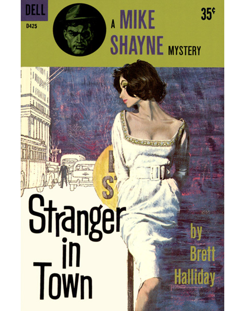 Stranger in Town by Brett Halliday