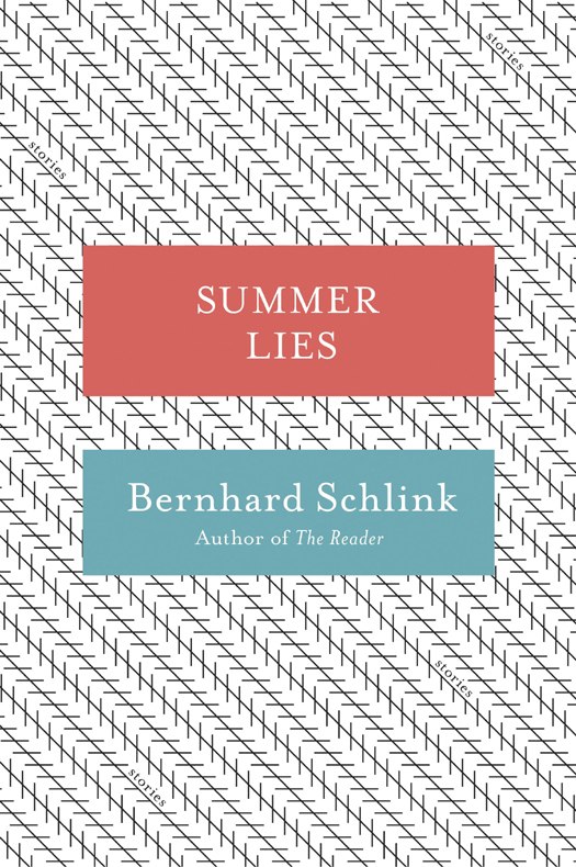 Summer Lies (2012) by Bernhard Schlink