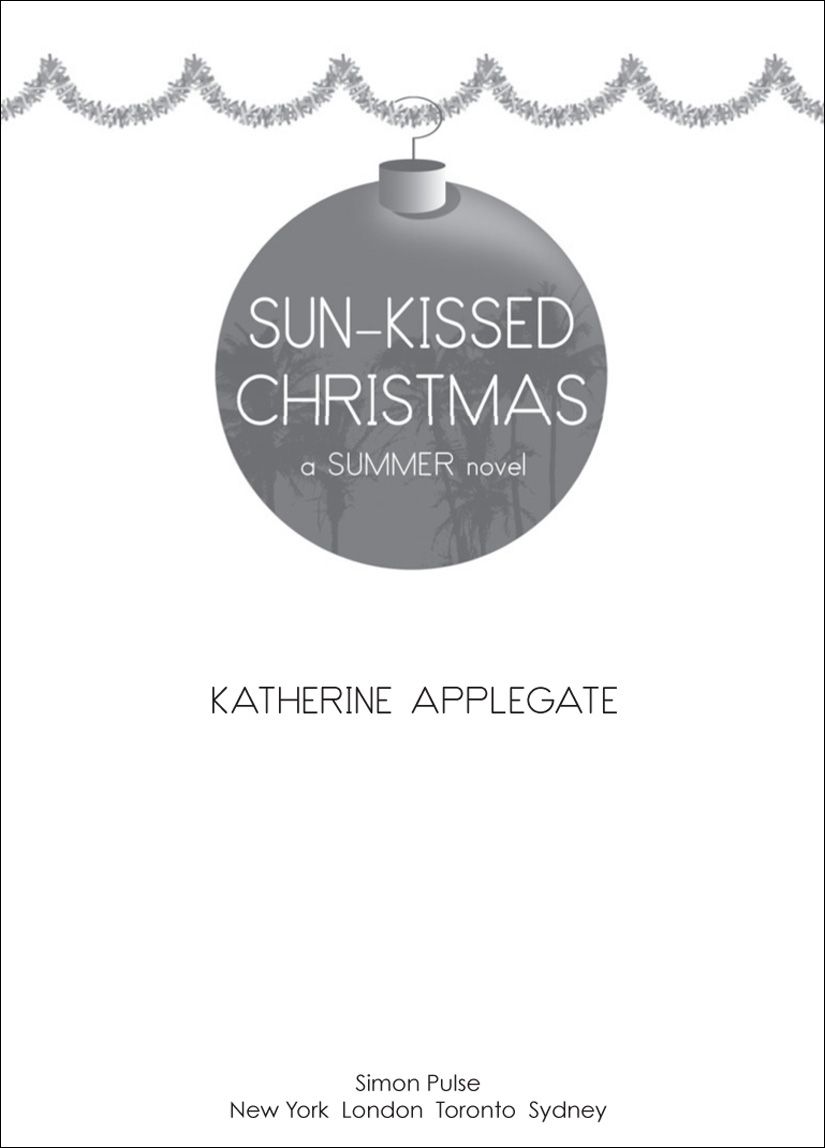 Sun-Kissed Christmas (Summer) by Applegate, Katherine