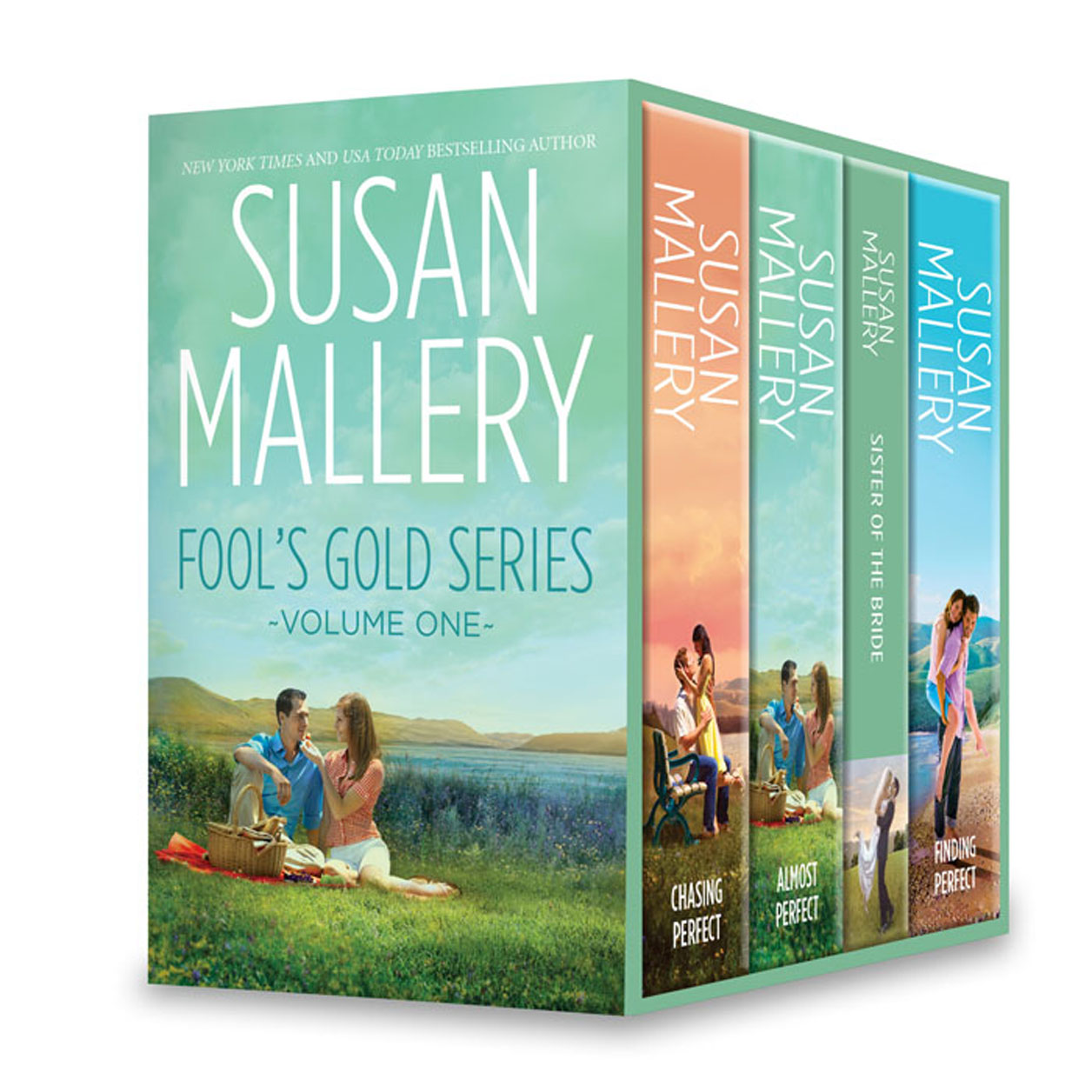 Susan Mallery Fool's Gold Series Volume One: Chasing Perfect\Almost Perfect\Sister of the Bride\Finding Perfect (2014) by Susan Mallery