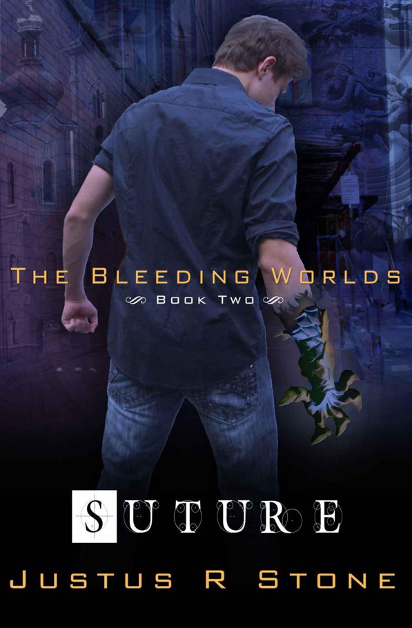 Suture (The Bleeding Worlds) by Stone, Justus R.