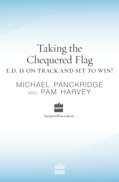 Taking the Chequered Flag by Pam Harvey