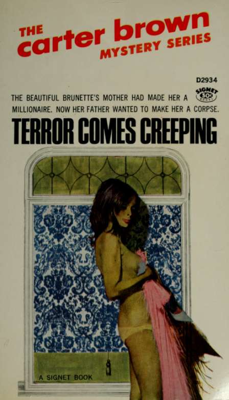 Terror comes creeping (1959) by Brown, Carter, 1923-1985