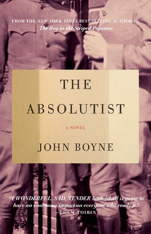 The Absolutist (2012) by John Boyne