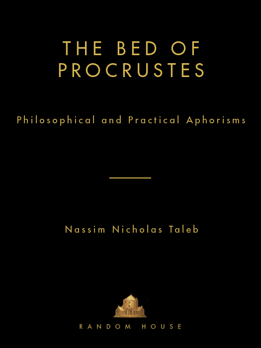 The Bed of Procrustes (2010) by Nassim Nicholas Taleb