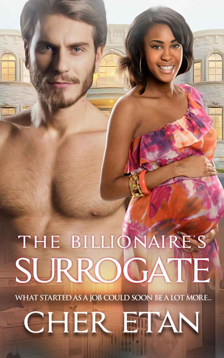 The Billionaire's Surrogate: A BWWM Pregnancy Love Story by Cher Etan